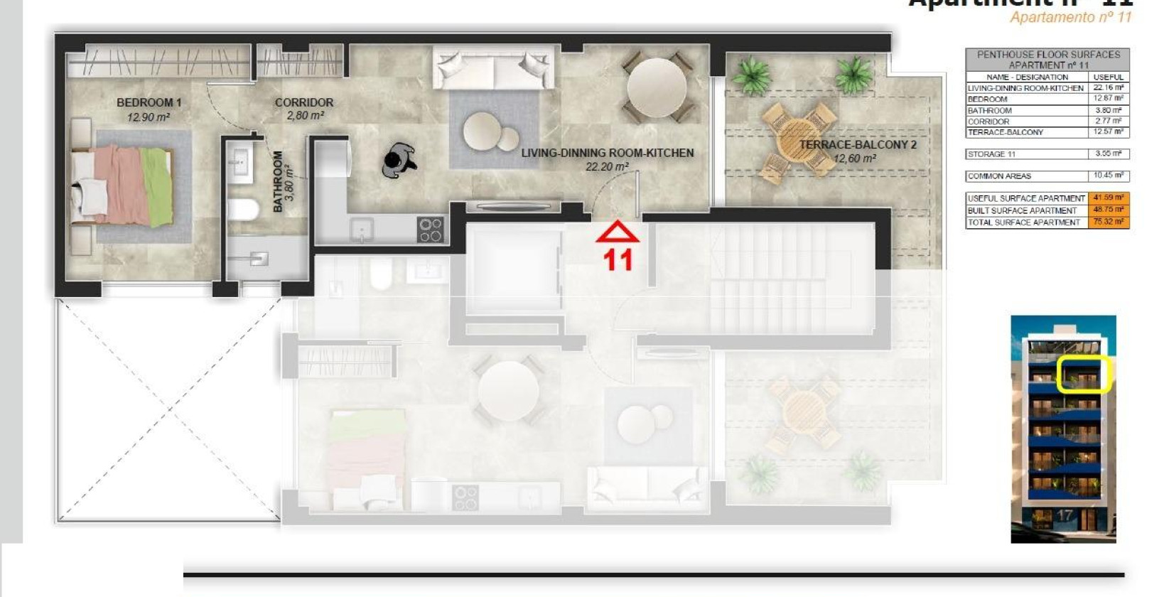 Nueva construcción  - Ático - Torrevieja - Playa del Acequión