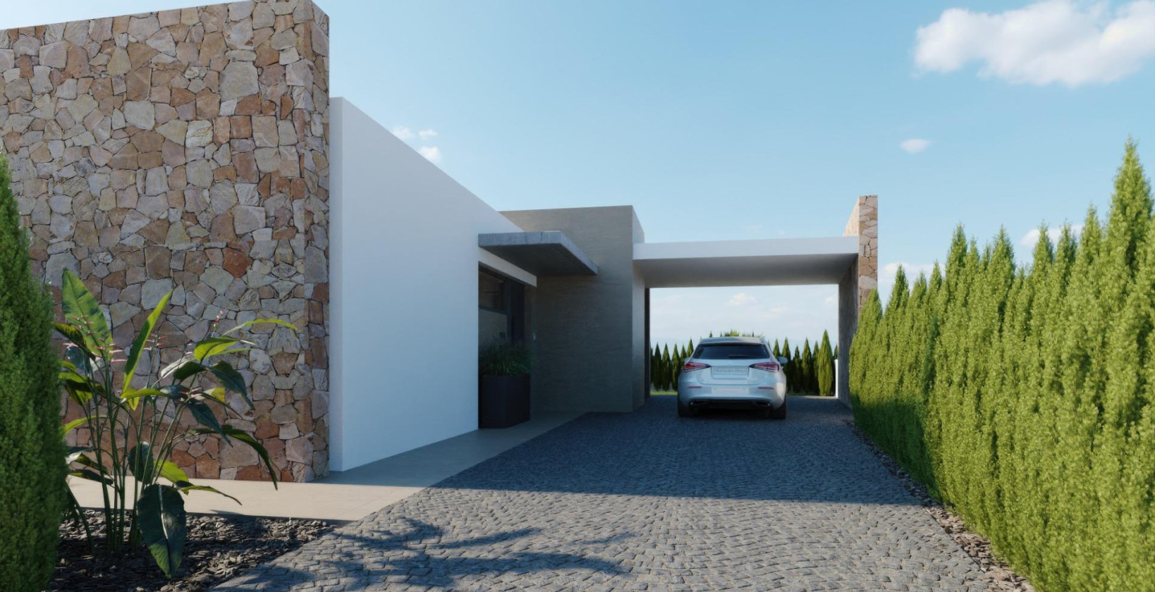 Nybyggnation - Villa - Fuente Álamo - Hacienda del Alamo