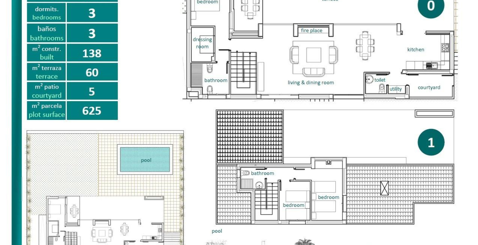 Nybyggnation - Villa - Sucina - Peraleja Golf