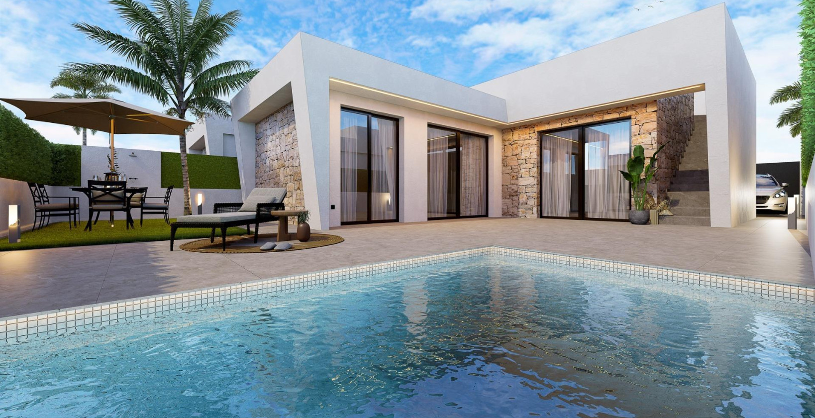 New Build - Villa - Torre Pacheco - Roldán