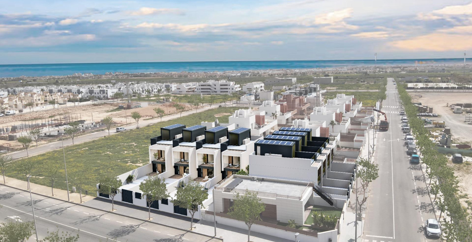 New Build - Townhouse - Pilar de la Horadada - Lo Monte