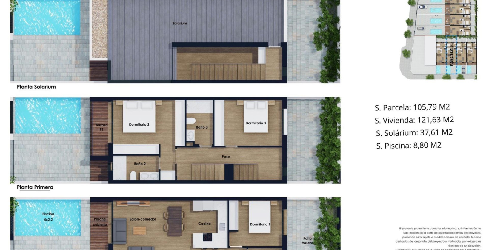 New Build - Townhouse - Pilar de la Horadada - Lo Monte