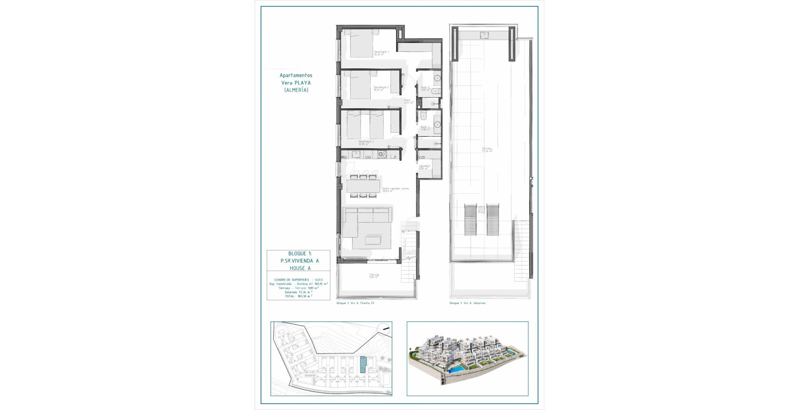 Nybyggnation - Takvåning - Vera - Pueblo Salinas