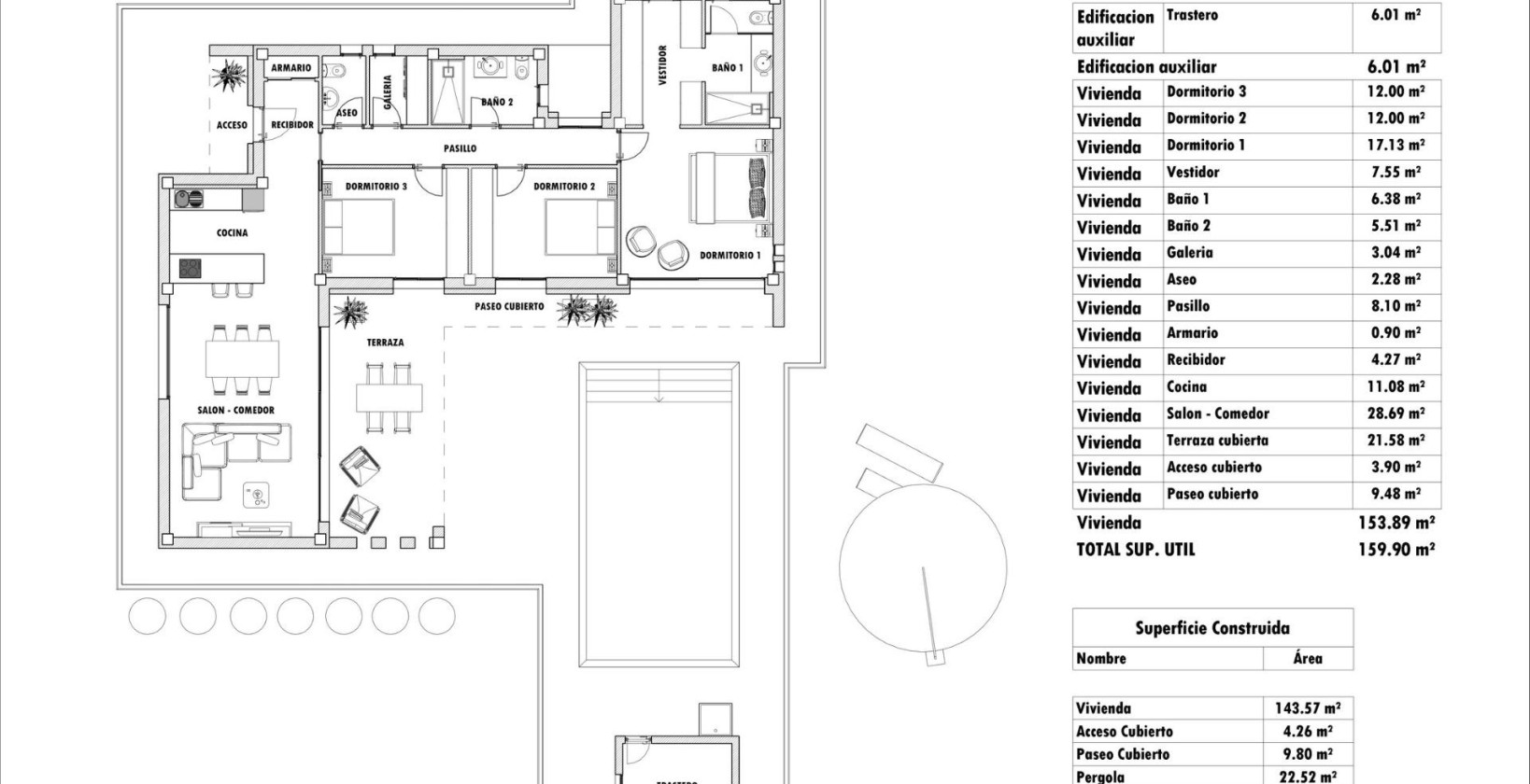 New Build - Villa - Aspe - Poligono 19