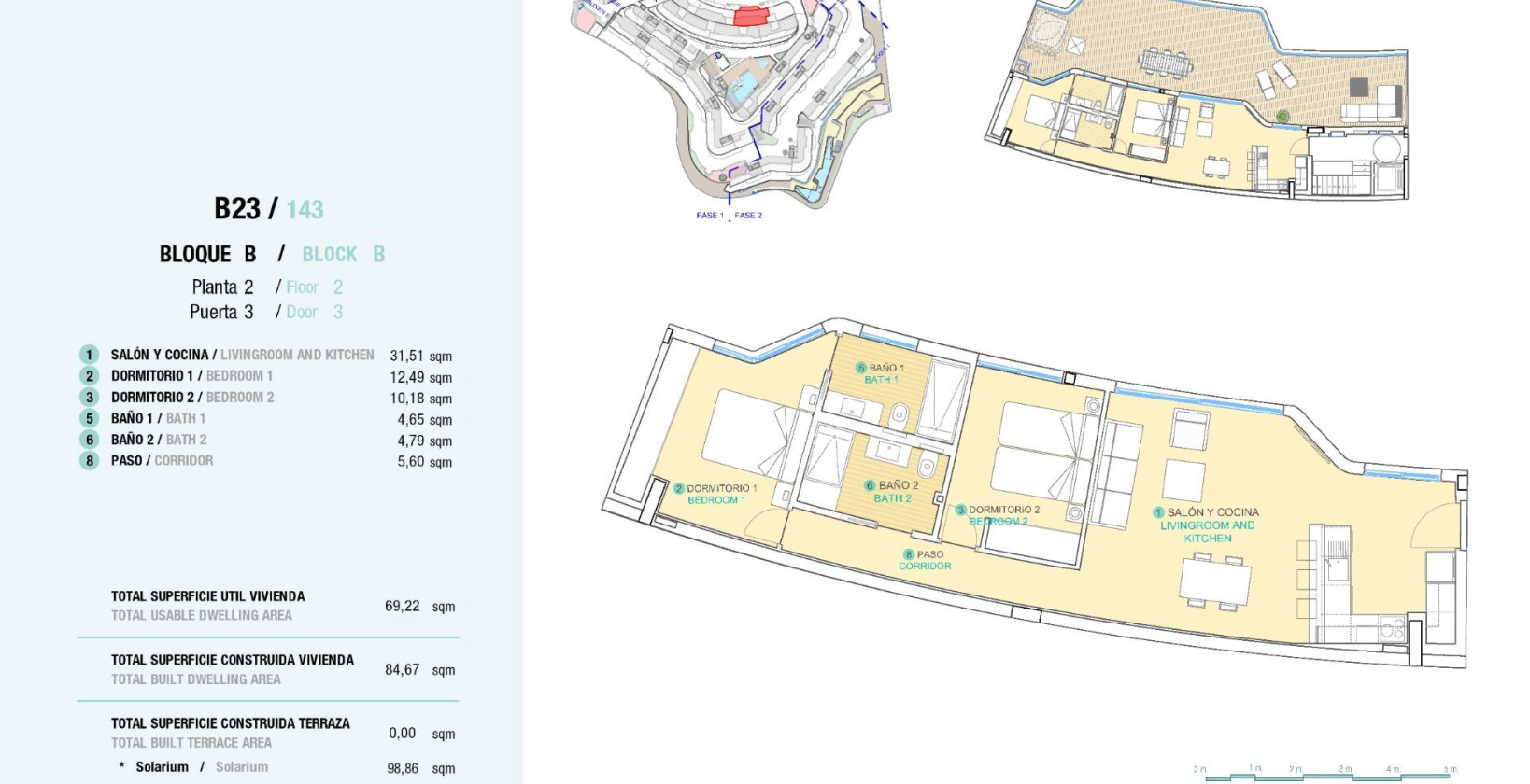 Nybyggnation - Takvåning - Águilas - Isla del fraile