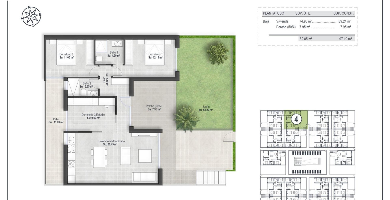 New Build - Apartment / flat - Alhama de Murcia - Condado de Alhama
