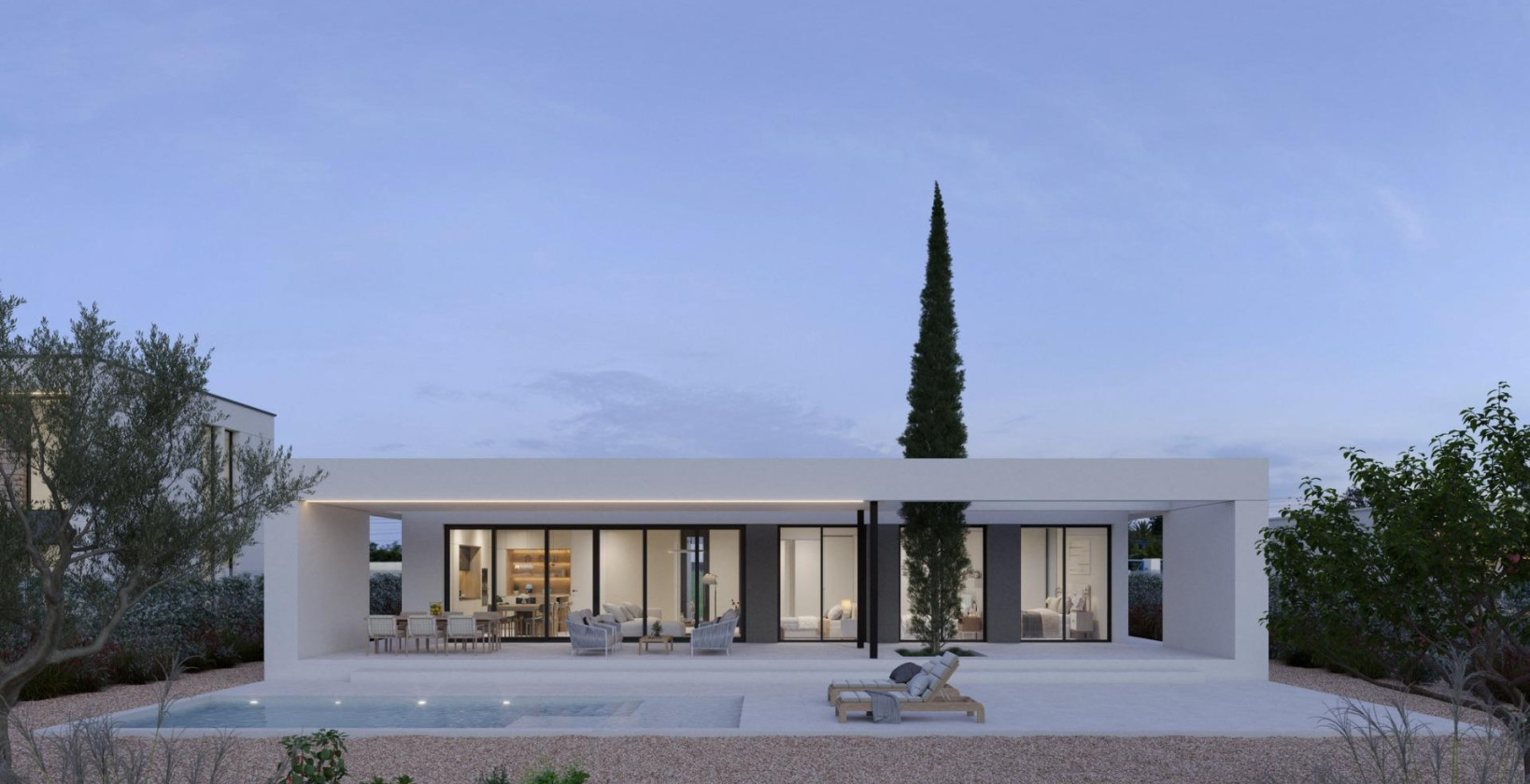 New Build - Villa - Fuente Álamo - Hacienda Del Álamo Golf