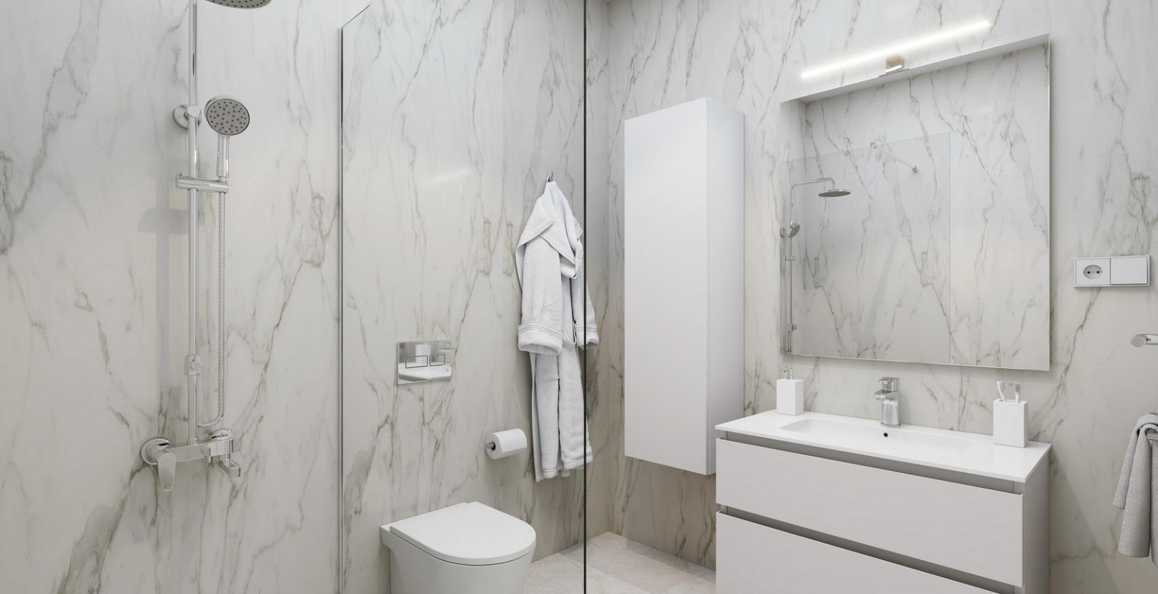 Nybygg - Leilighet / leilighet - Puerto de mazarron - El Alamillo