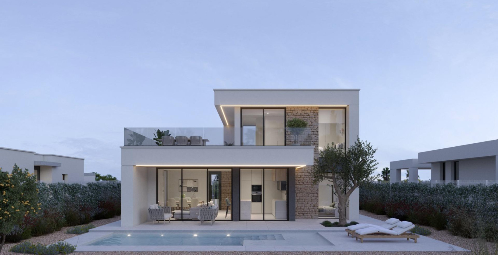 New Build - Villa - Fuente Álamo - Hacienda Del Álamo Golf