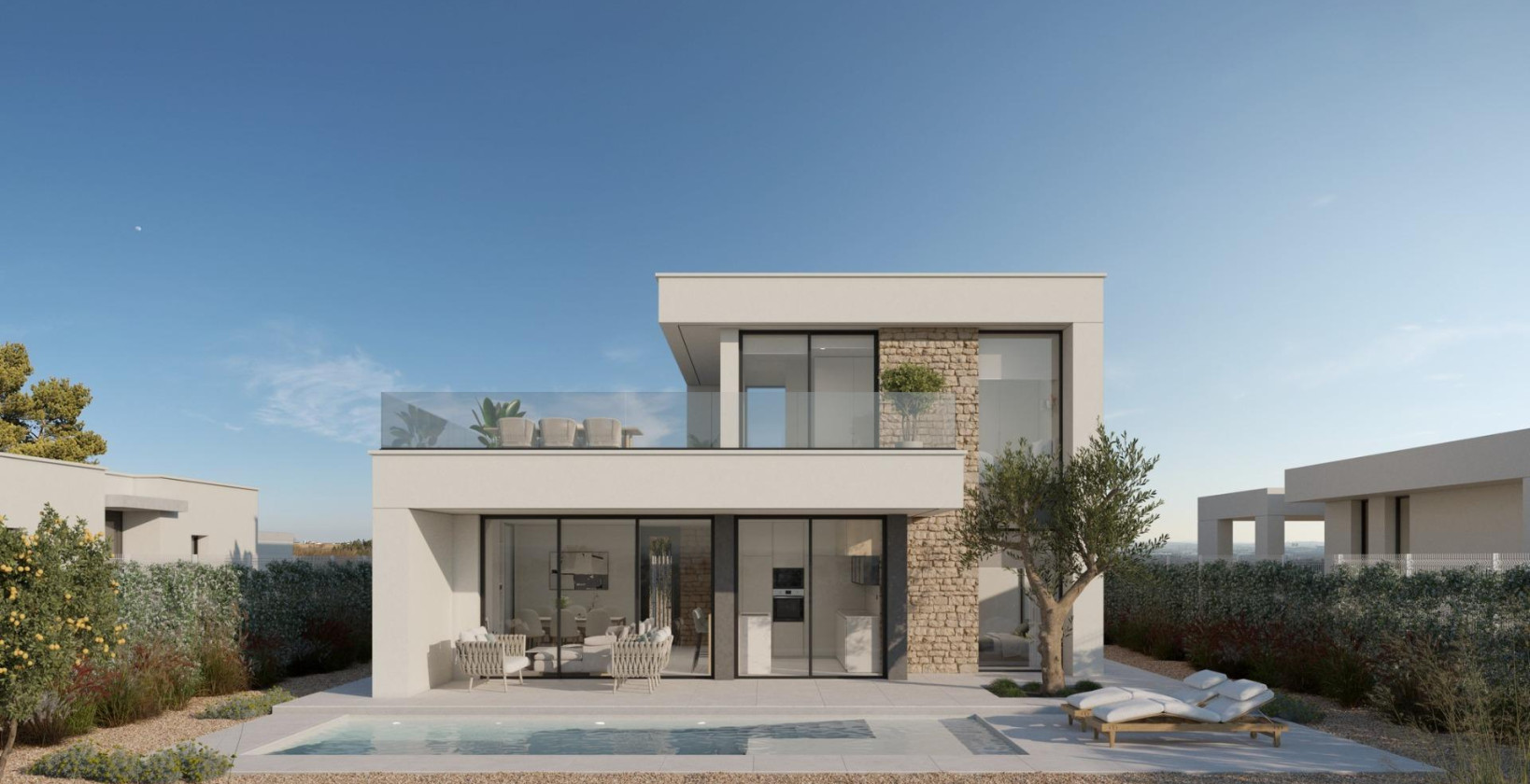 New Build - Villa - Fuente Álamo - Hacienda Del Álamo Golf