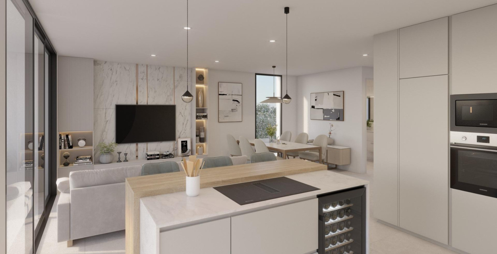 New Build - Villa - Fuente Álamo - Hacienda Del Álamo Golf