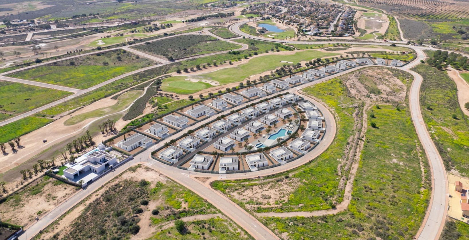 New Build - Villa - Fuente Álamo - Hacienda Del Álamo Golf