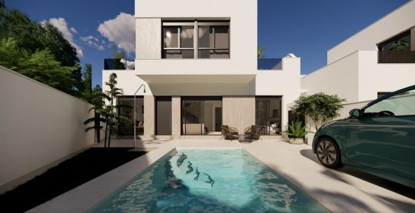 New Build - Villa - San Fulgencio - Polideportivo