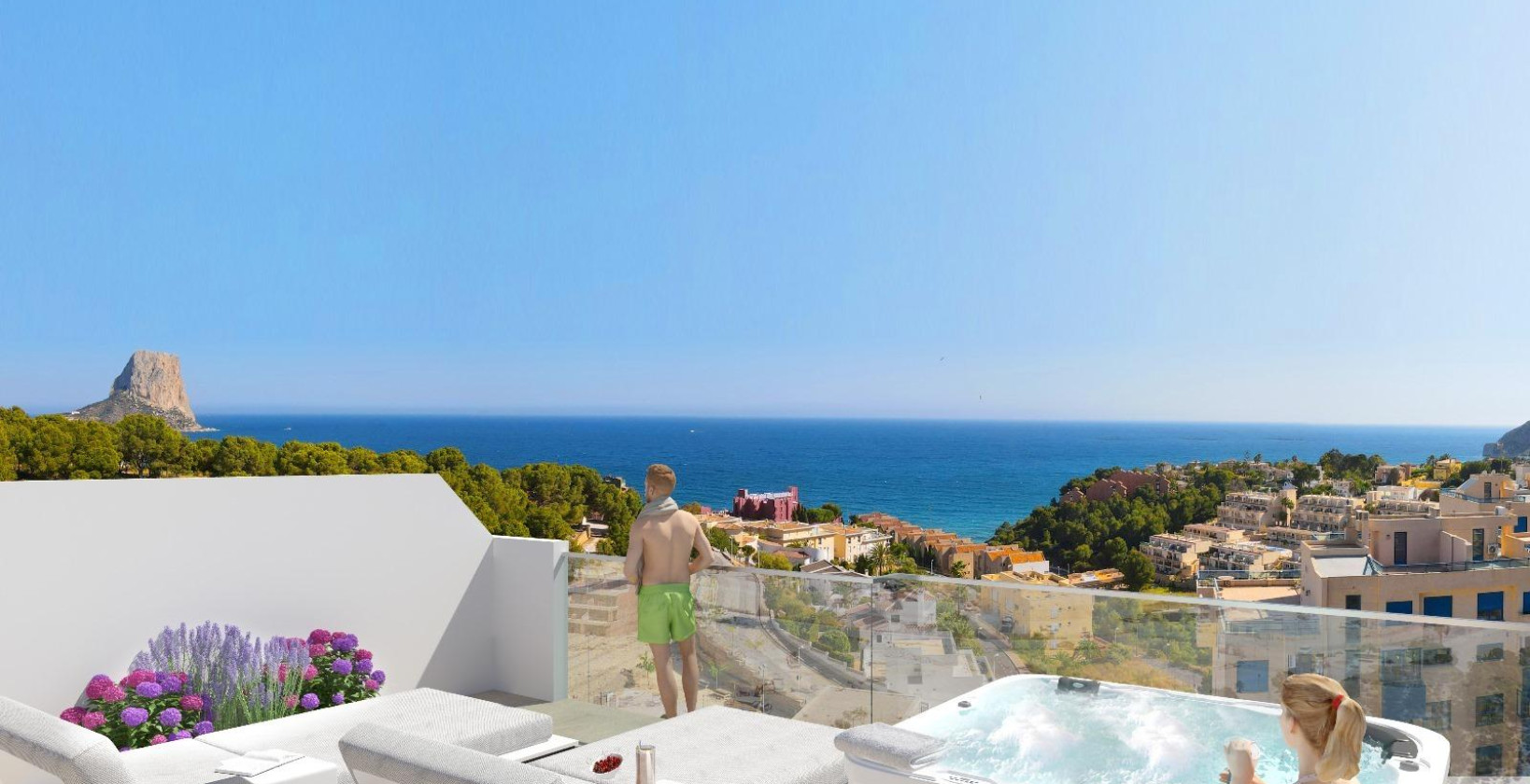 New Build - Apartment / flat - Calpe - Manzanera