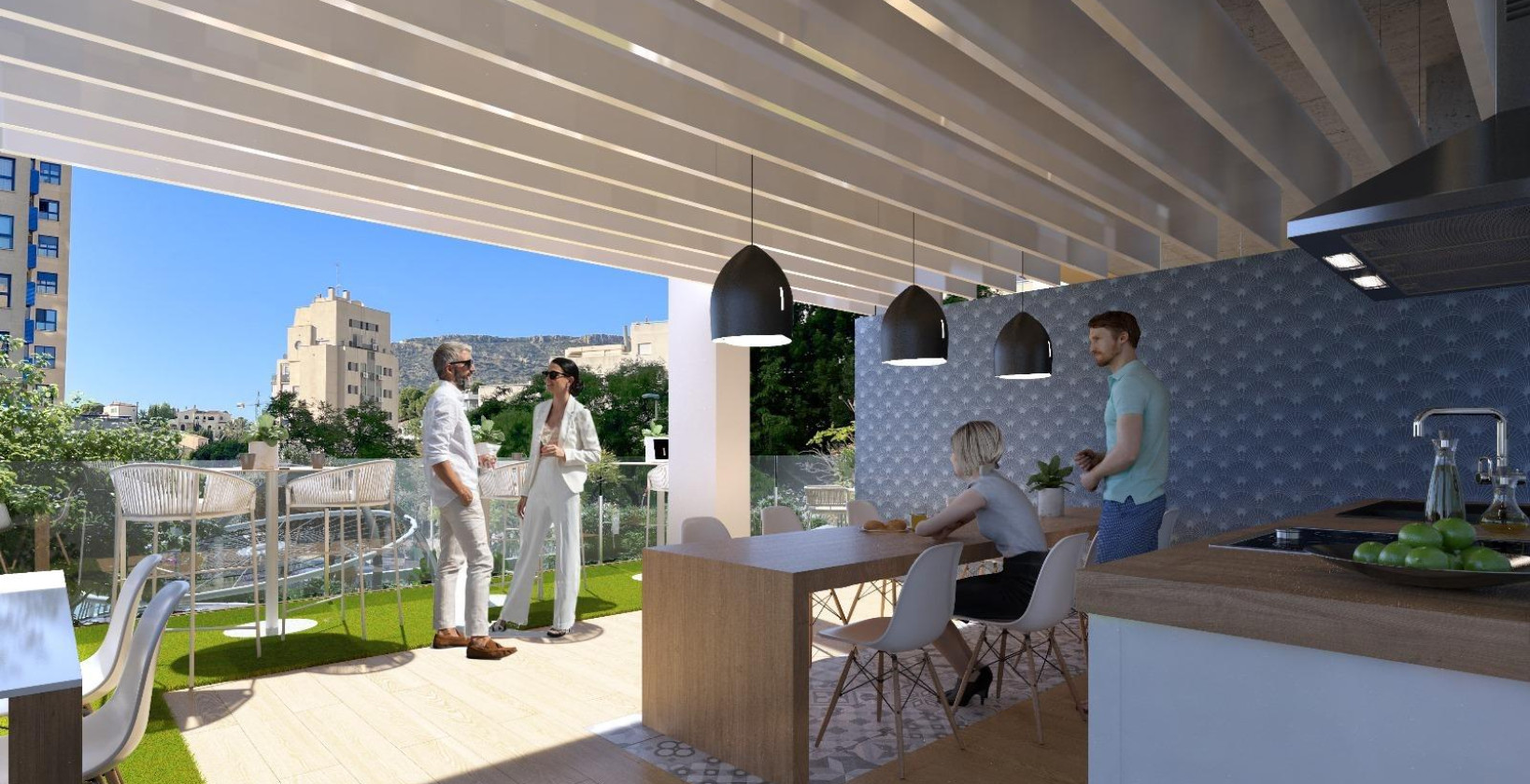 New Build - Apartment / flat - Calpe - Manzanera