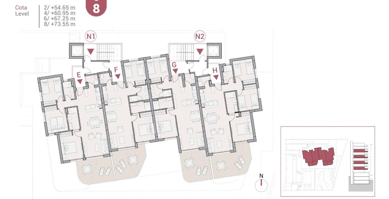 New Build - Apartment / flat - Calpe - Manzanera