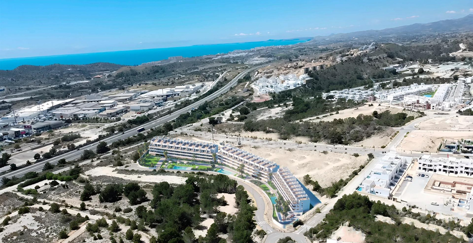 New Build - Apartment / flat - Finestrat - Balcon de finestrat