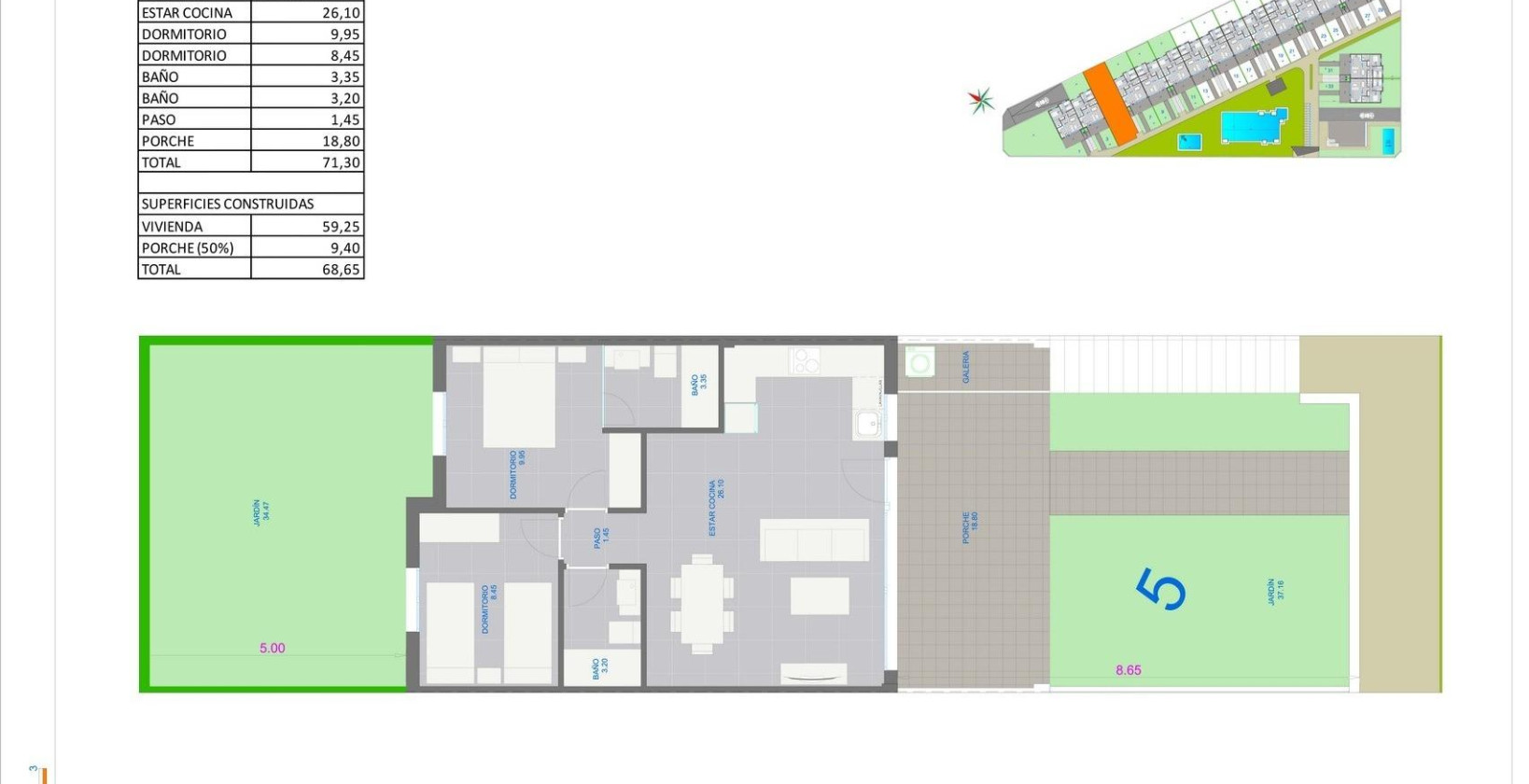 Nueva construcción  - Apartamento / piso - Pilar de la Horadada - pueblo