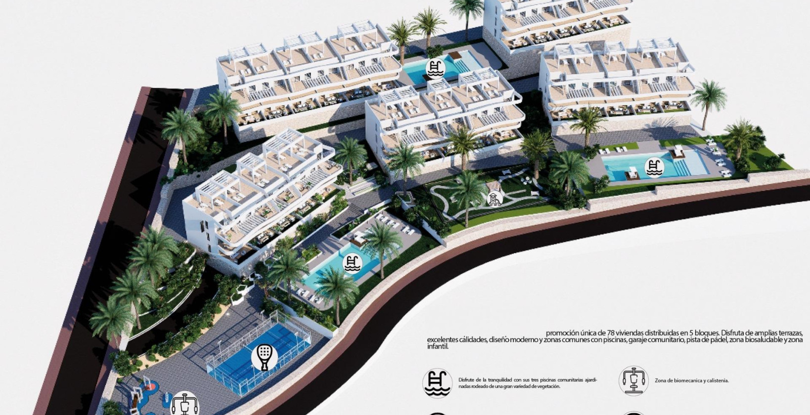 New Build - Apartment / flat - Finestrat - Puig Campana Golf