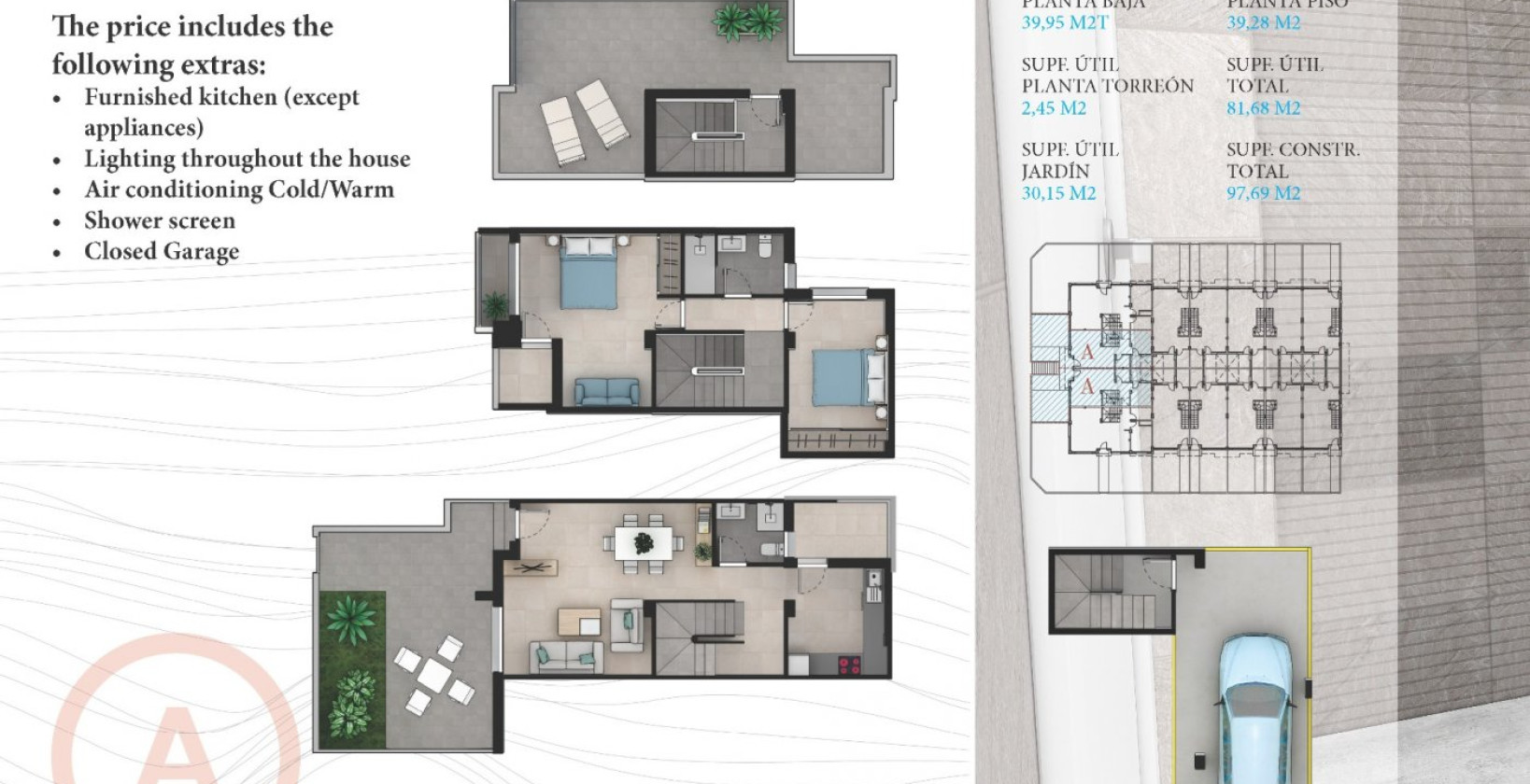 New Build - Townhouse - La Manga del Mar Menor - LA MANGA