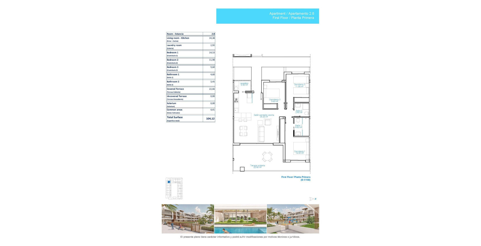 Nueva construcción  - Apartamento / piso - Pilar de la Horadada - Playa de las Higuericas