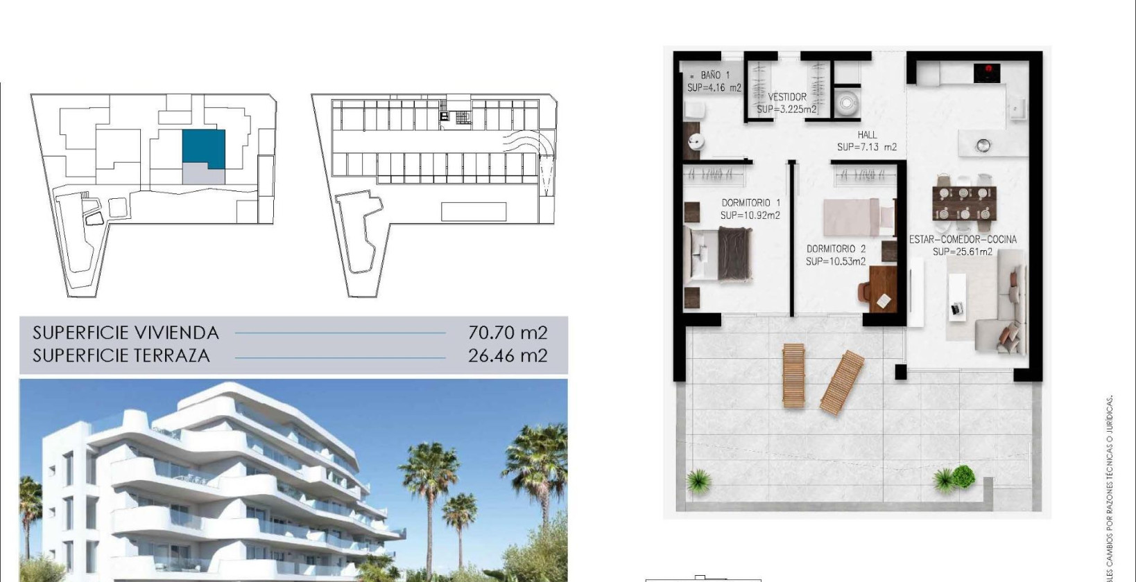 New Build - Apartment / flat - Pilar de la Horadada - Mil Palmeras