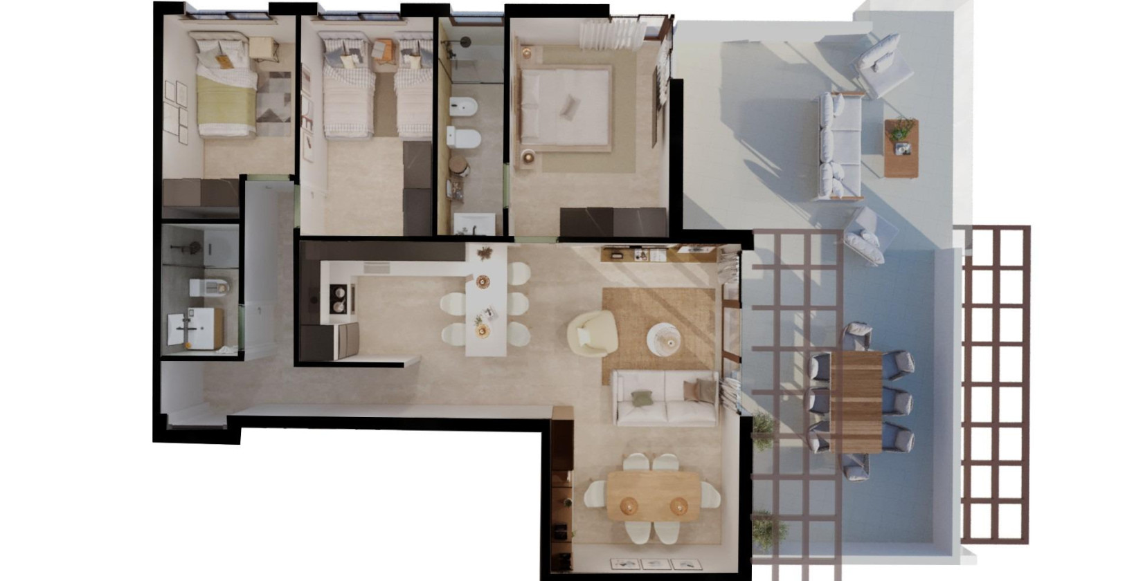 Nueva construcción  - Apartamento / piso - Vera - Vera playa