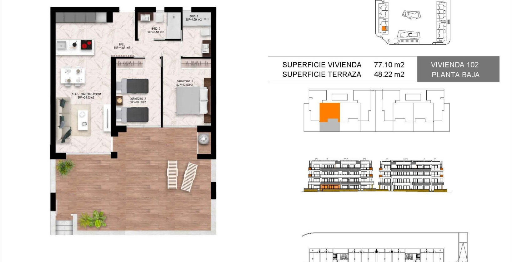 New Build - Apartment / flat - Torrevieja - La Siesta