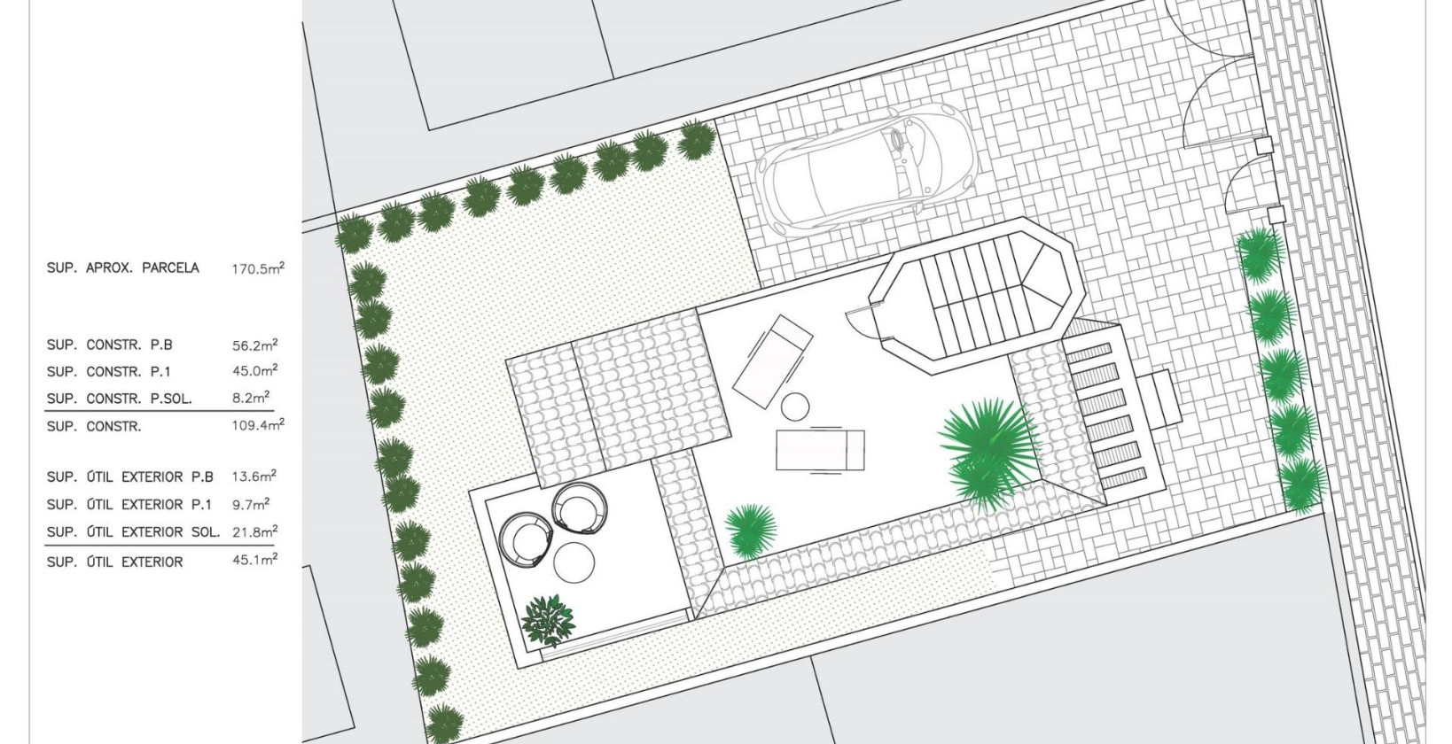 Nybyggnation - Villa - San Fulgencio - El Oasis