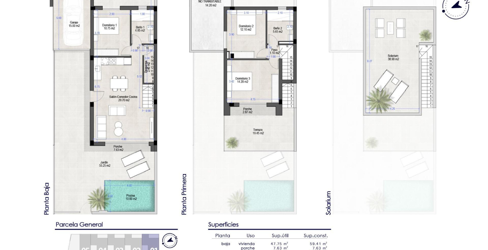 New Build - Villa - San Pedro del Pinatar - Polideportivo