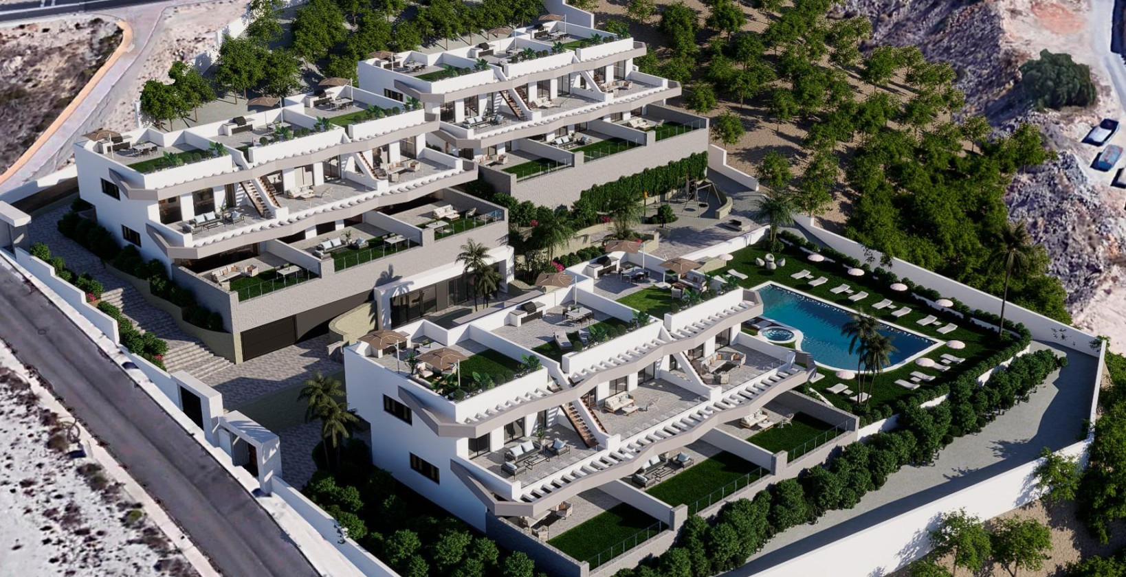 New Build - Apartment / flat - Finestrat - Balcon de finestrat