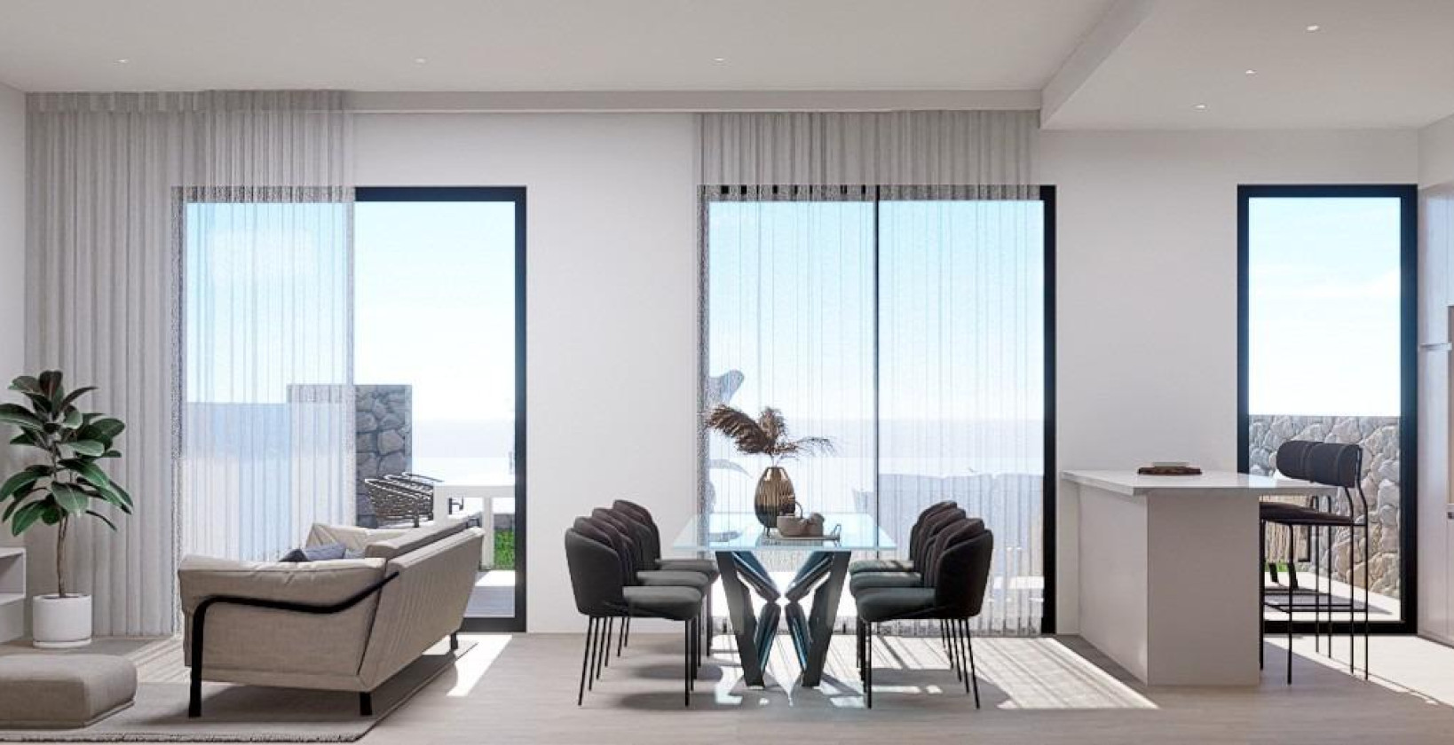 New Build - Apartment / flat - Finestrat - Balcon de finestrat