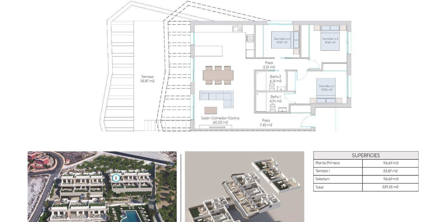 New Build - Apartment / flat - Finestrat - Balcon de finestrat