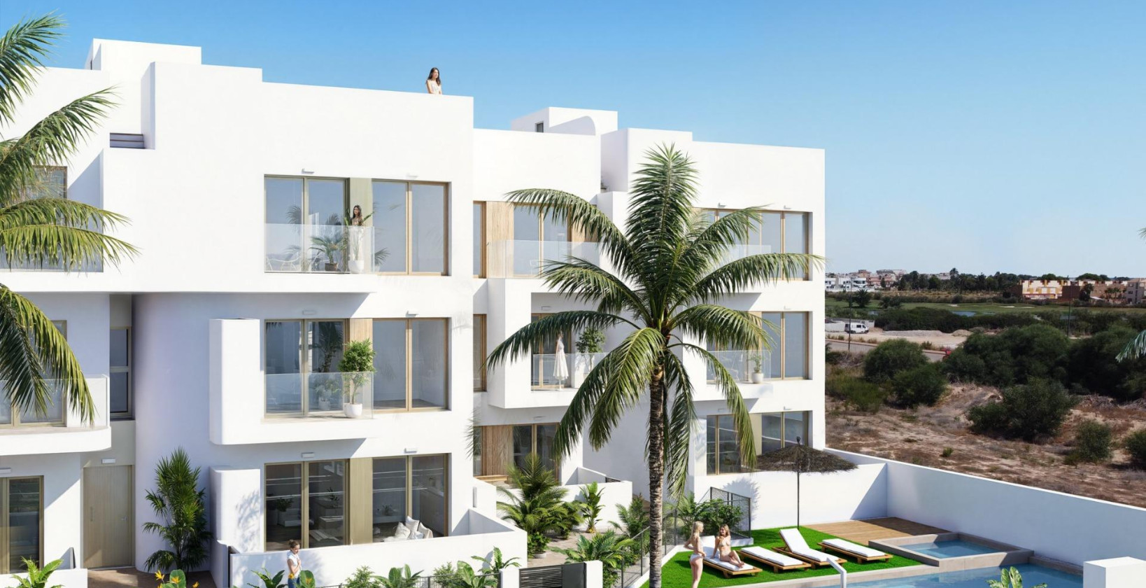 New Build - Apartment / flat - Los Alcazares - Serena Golf