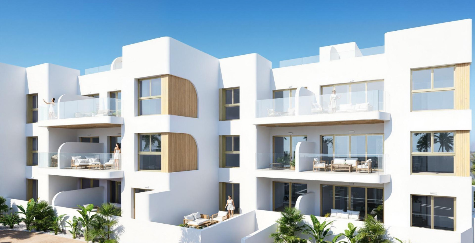 New Build - Apartment / flat - Los Alcazares - Serena Golf
