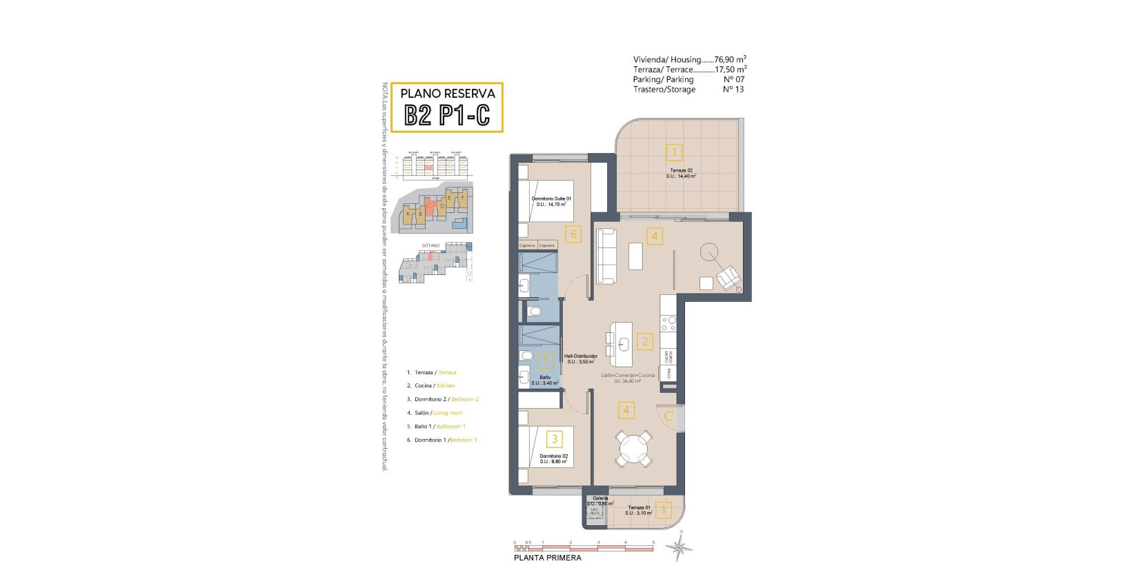 New Build - Apartment / flat - Los Alcazares - Serena Golf