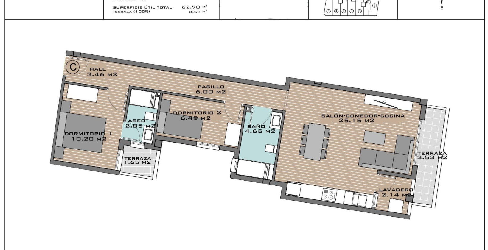 Nybyggnation - Lägenhet / lägenhet - Algorfa - Pueblo