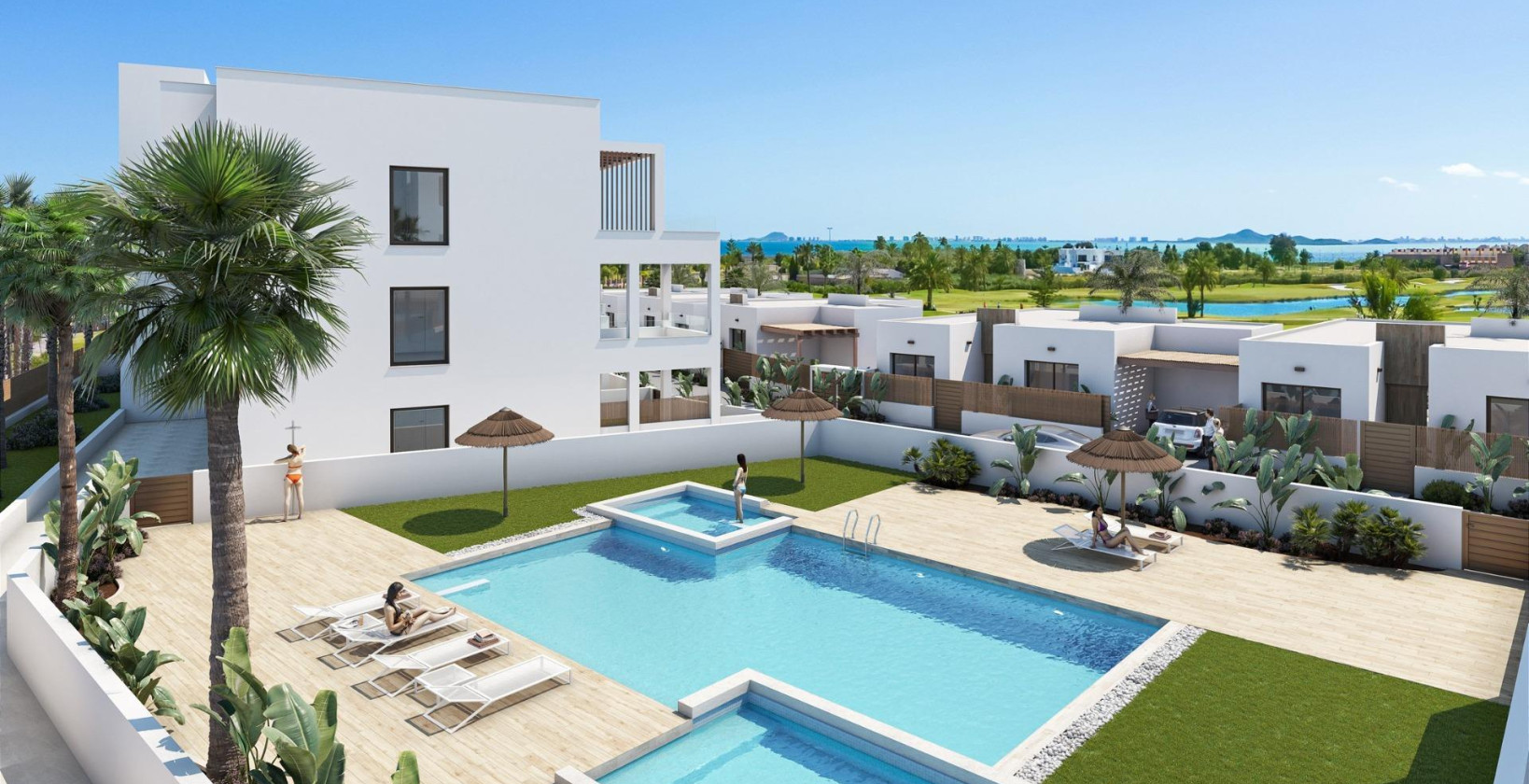 New Build - Apartment / flat - Los Alcazares - Serena Golf