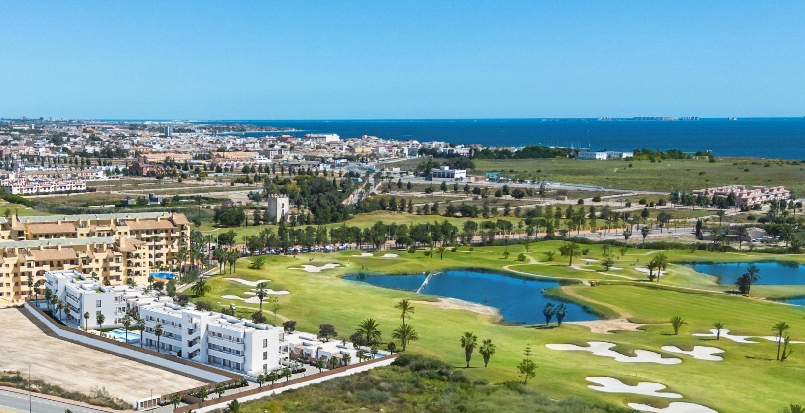 New Build - Apartment / flat - Los Alcazares - Serena Golf