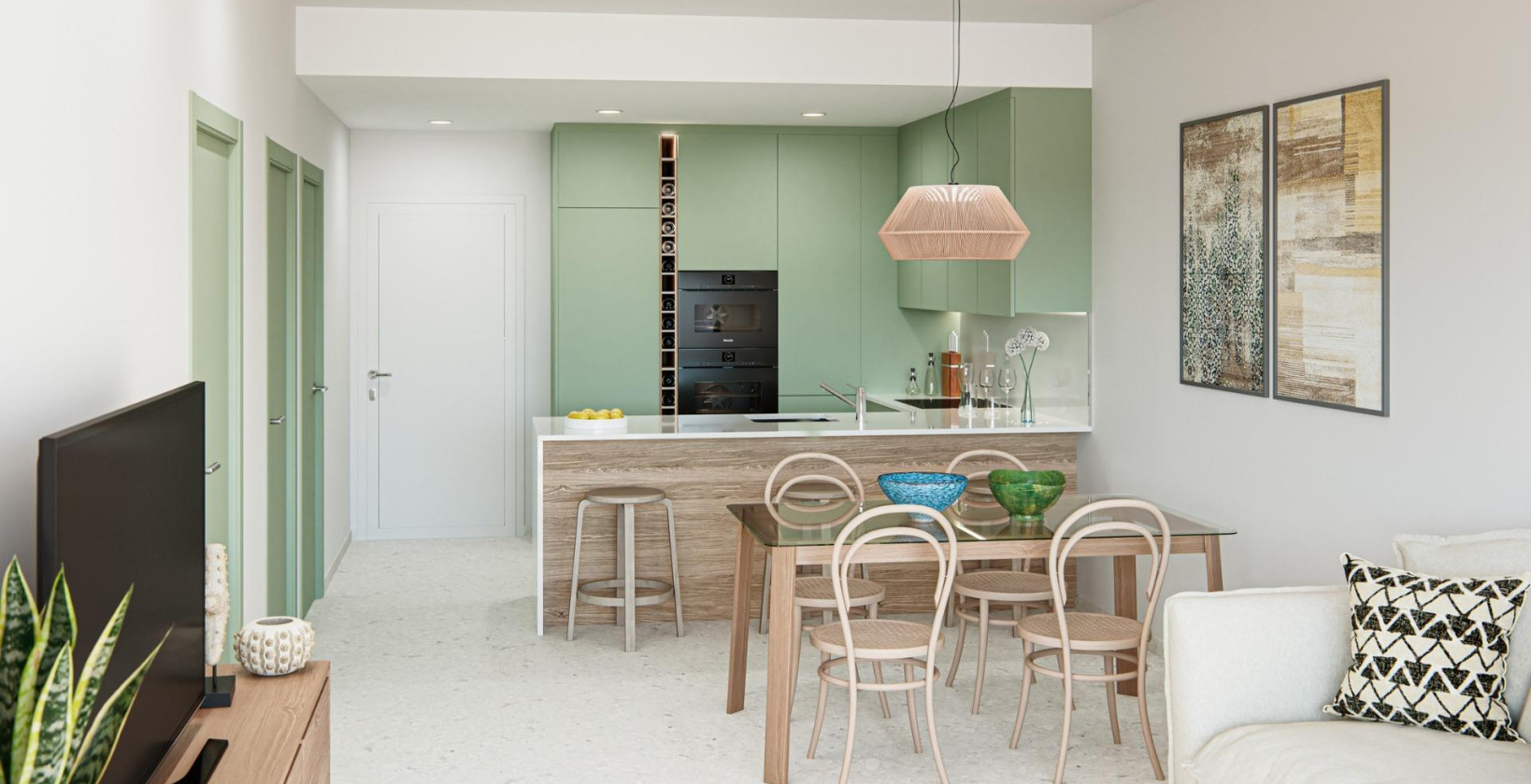 New Build - Apartment / flat - Los Alcazares - Serena Golf