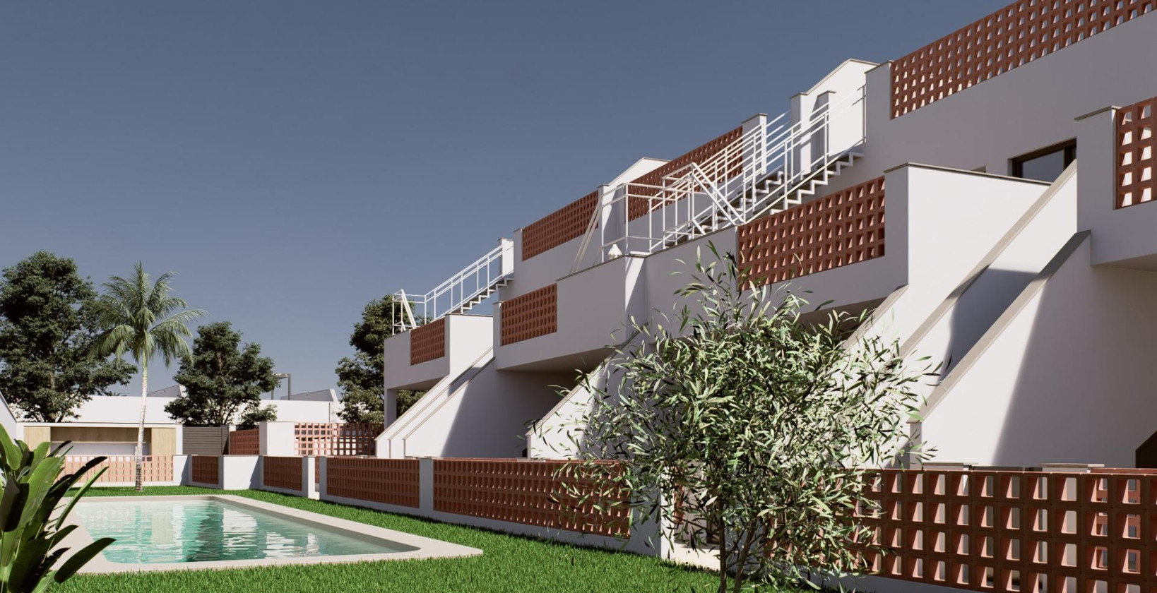 Nybyggnation - Lägenhet / lägenhet - Pilar de la Horadada - Parque del Mediterraneo