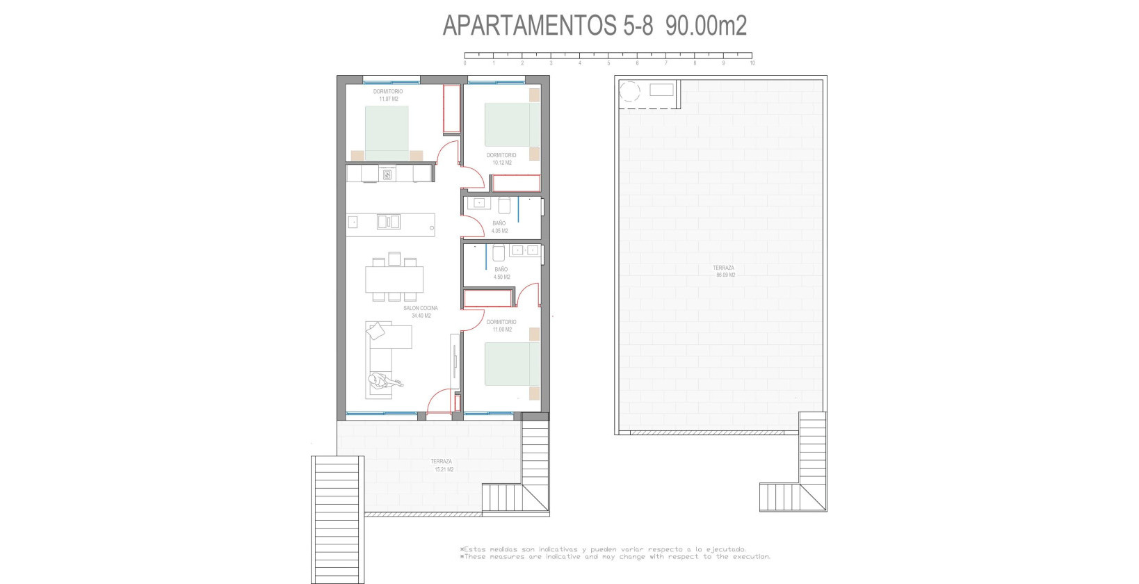 Nueva construcción  - Apartamento / piso - Pilar de la Horadada - Parque del Mediterraneo