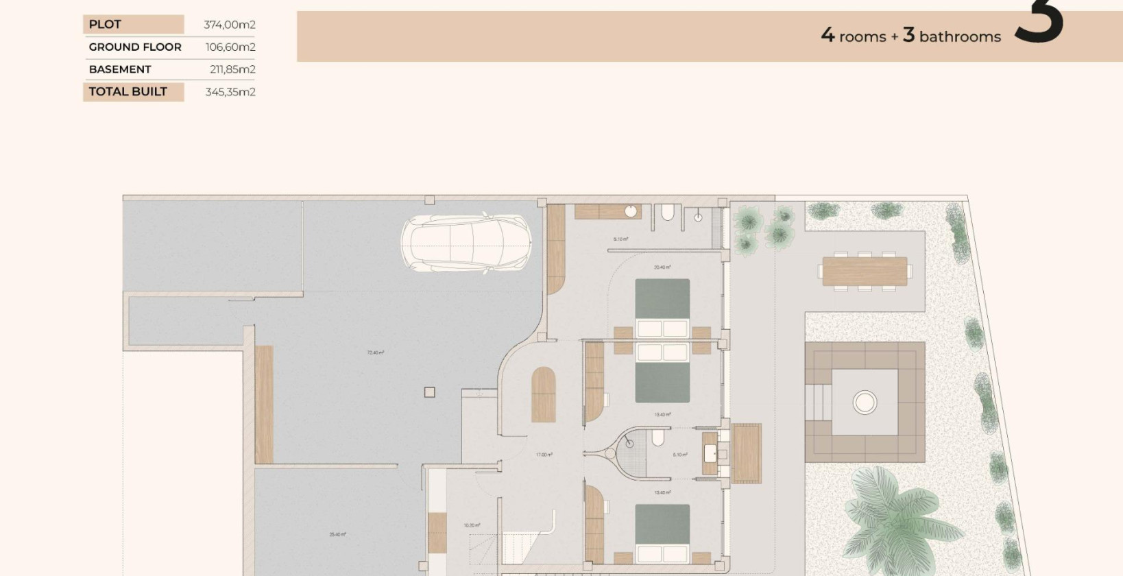 Nybyggnation - Villa - Algorfa - La finca golf