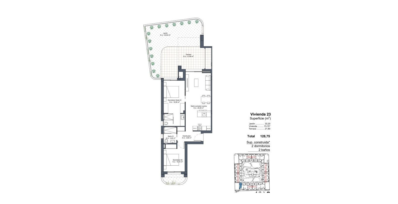 Nueva construcción  - Apartamento / piso - Ciudad Quesada - Lo Marabú