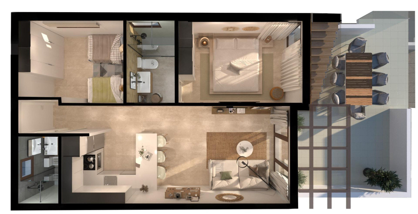 Nueva construcción  - Apartamento / piso - Vera - Vera playa