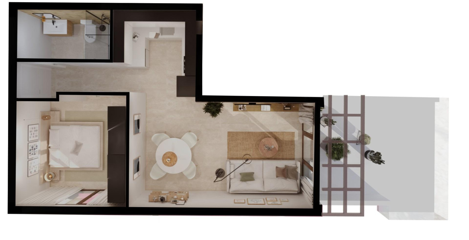 New Build - Apartment / flat - Vera - Vera playa