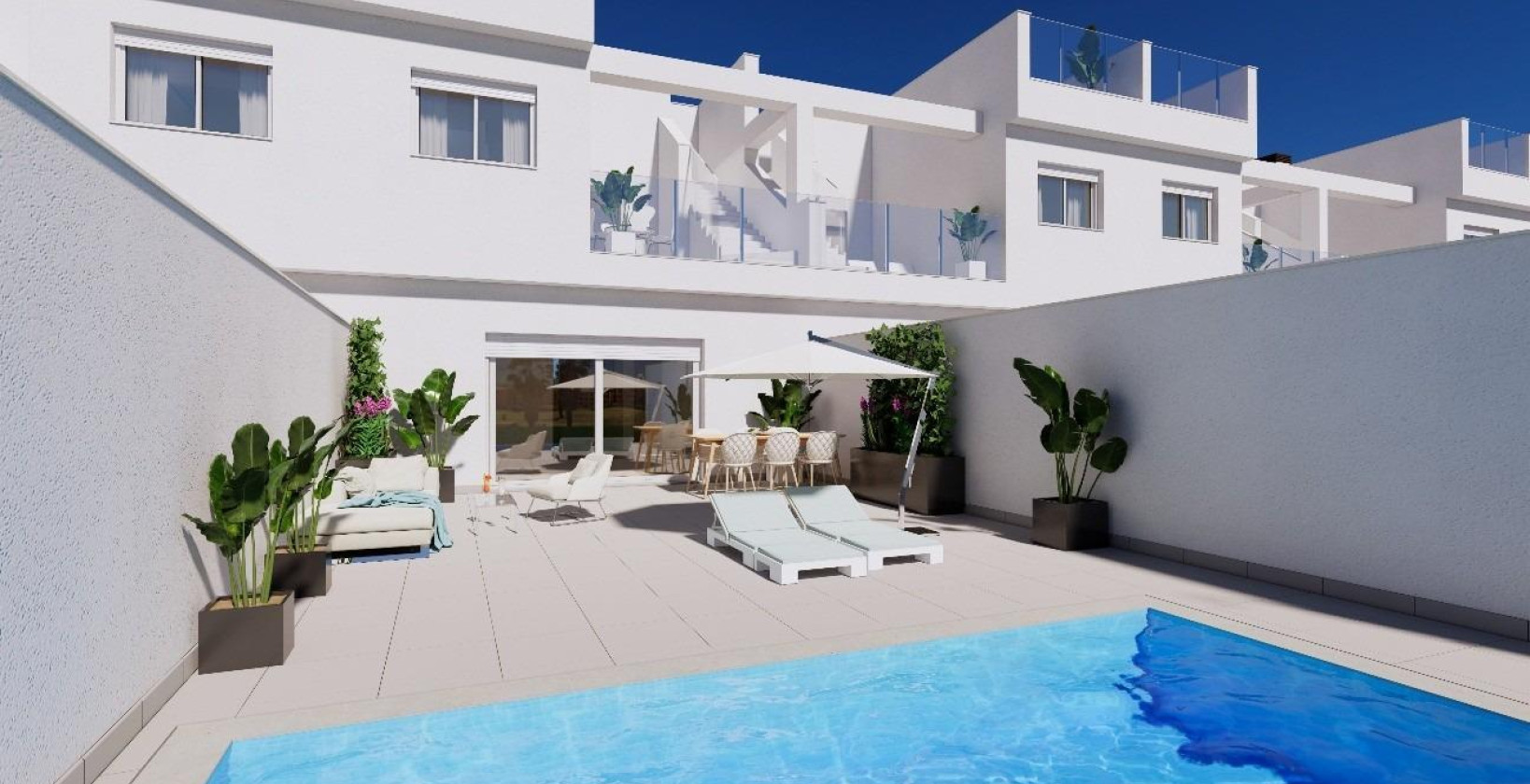 New Build - Townhouse - Los Alcazares - Serena Golf