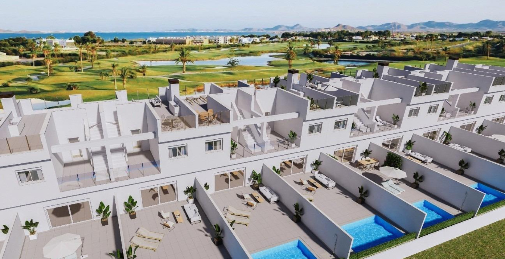 New Build - Townhouse - Los Alcazares - Serena Golf