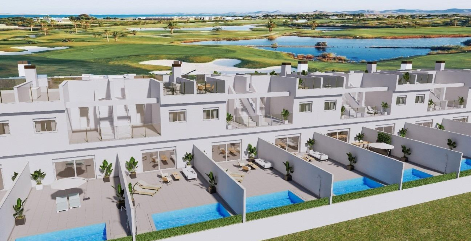 New Build - Townhouse - Los Alcazares - Serena Golf