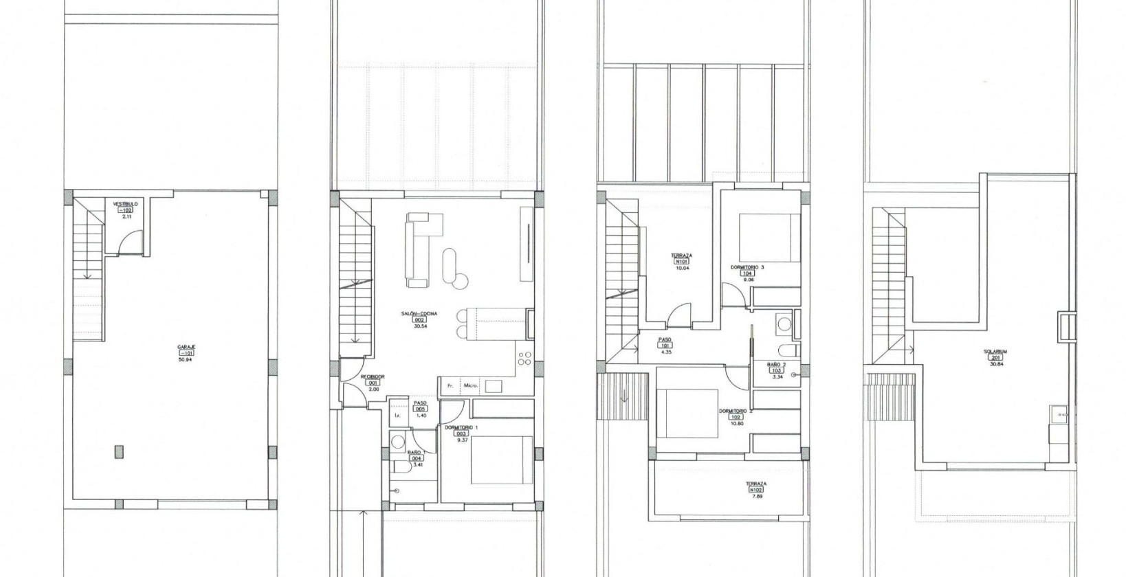New Build - Townhouse - Los Alcazares - Serena Golf